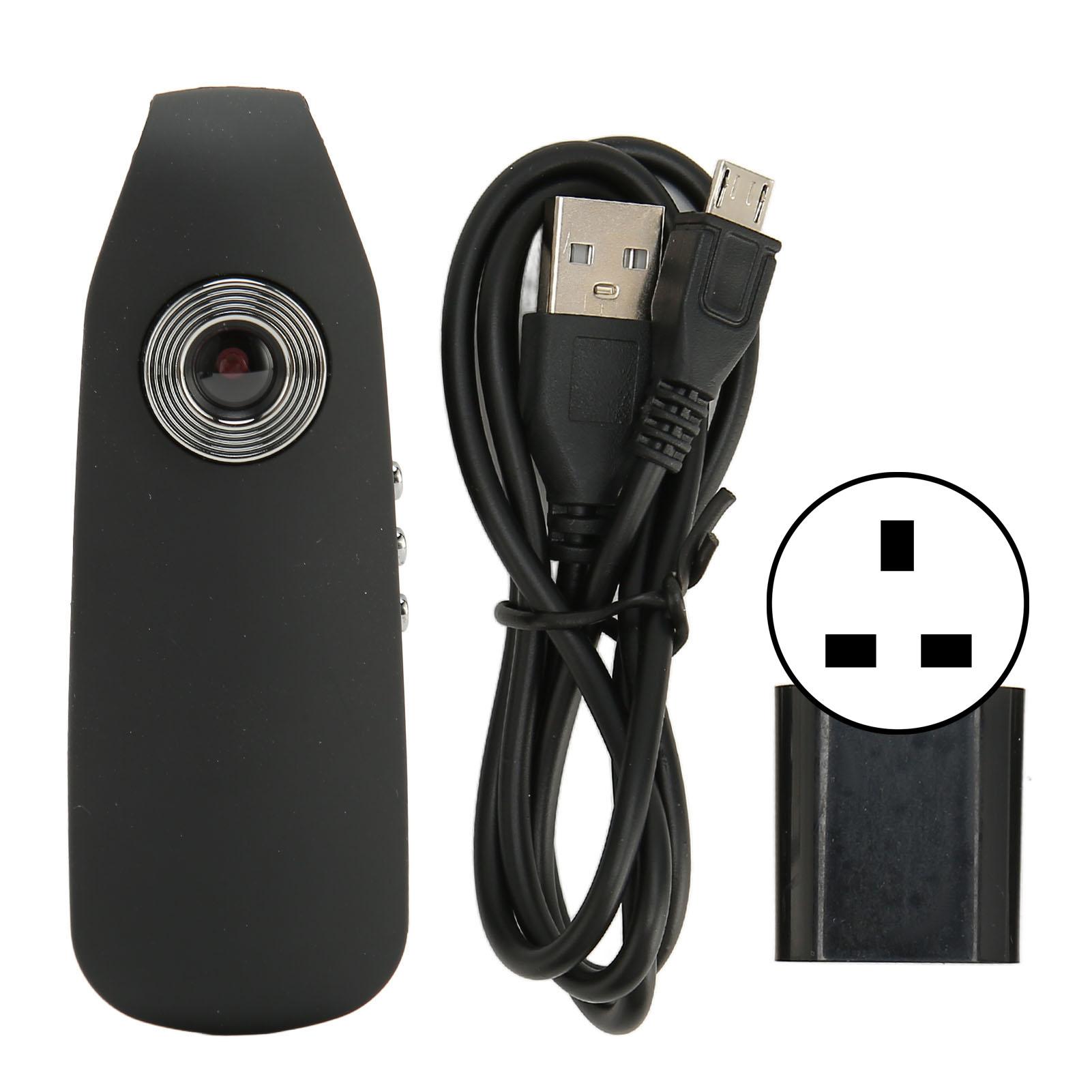 Mini Body Camera HD Loop Recording Rechargeable Sound Recording Small Wearable Camera for Cycling US Plug
Mini Body Camera HD Loop Recording Rechargeable Sound Recording Small Wearable Camera for Cycling US Plug