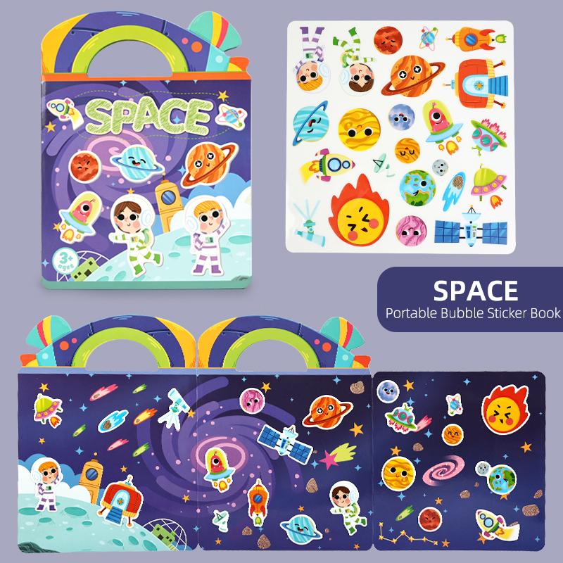 Montessori Quiet Book Reusable Stickers Educational Toy For Kids - Baby Sorting Match Game For Logical Life Skills Development
Montessori Quiet Book Reusable Stickers Educational Toy For Kids - Baby Sorting Match Game For Logical Life Skills Development
