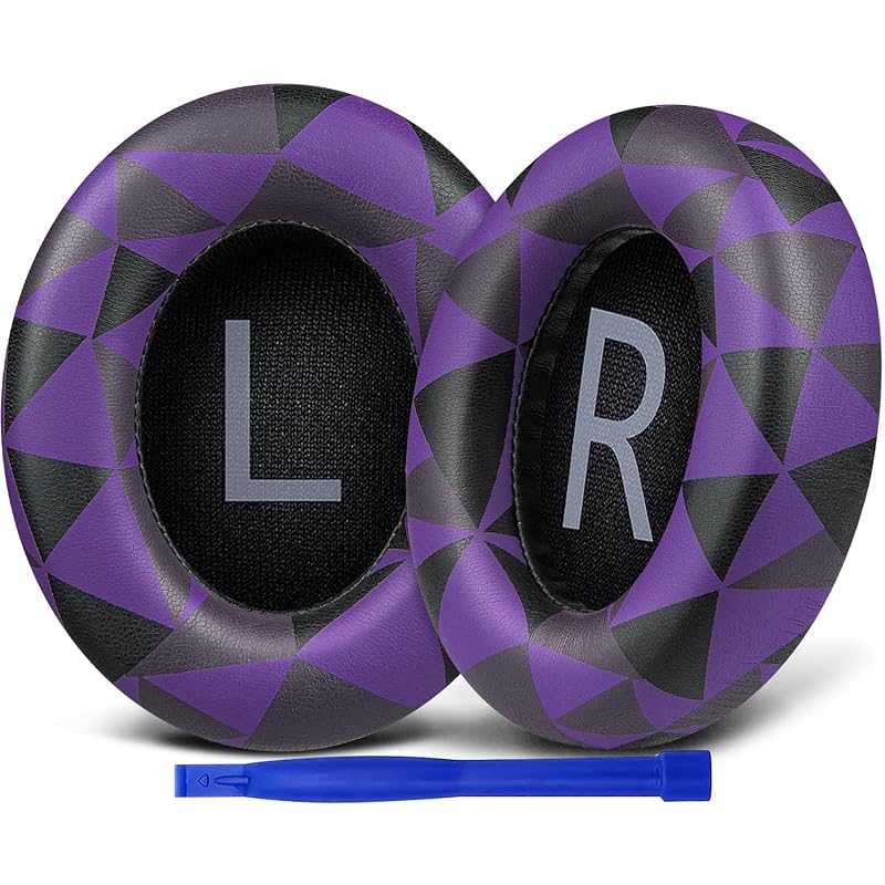 SOULWIT ear pads ear cushion for replacement Noise Cancelling 700 (NC700 / NCH700) for wireless headphones noise canceling - purple black
SOULWIT ear pads ear cushion for replacement Noise Cancelling 700 (NC700 / NCH700) for wireless headphones noise canceling - purple black