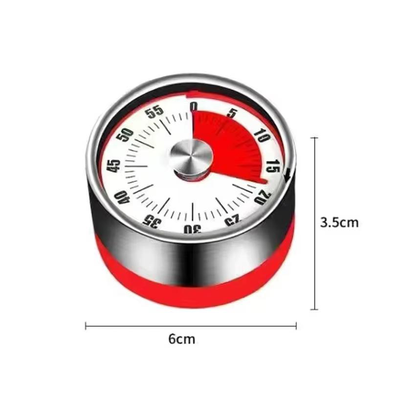 Таймер визуальный из нержавеющей стали, многофункциональный механический кухонный таймер на 60 минут, таймер-часы, подходит для приготовления пищи и учебы красный
Таймер визуальный из нержавеющей стали, многофункциональный механический кухонный таймер на 60 минут, таймер-часы, подходит для приготовления пищи и учебы красный