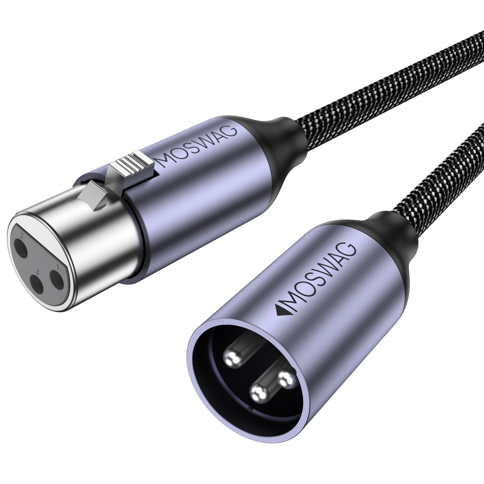 MOSWAG XLR Cable Microphone Cable 1 Meter XLR Cable XLR Balanced Connection for Microphone Recording Compatible with recording devices such as AV чёрный
MOSWAG XLR Cable Microphone Cable 1 Meter XLR Cable XLR Balanced Connection for Microphone Recording Compatible with recording devices such as AV чёрный
