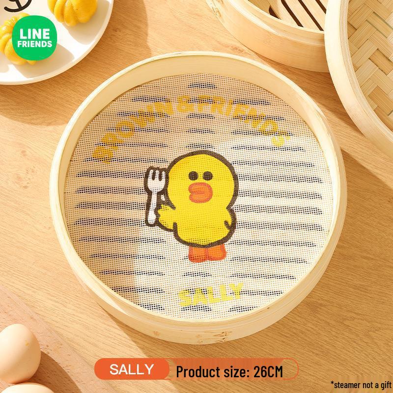 Милая мультяшная пароварка: Антипригарный силиконовый коврик для булочек и выпечки, пищевой Sally грязно-белый
Милая мультяшная пароварка: Антипригарный силиконовый коврик для булочек и выпечки, пищевой Sally грязно-белый