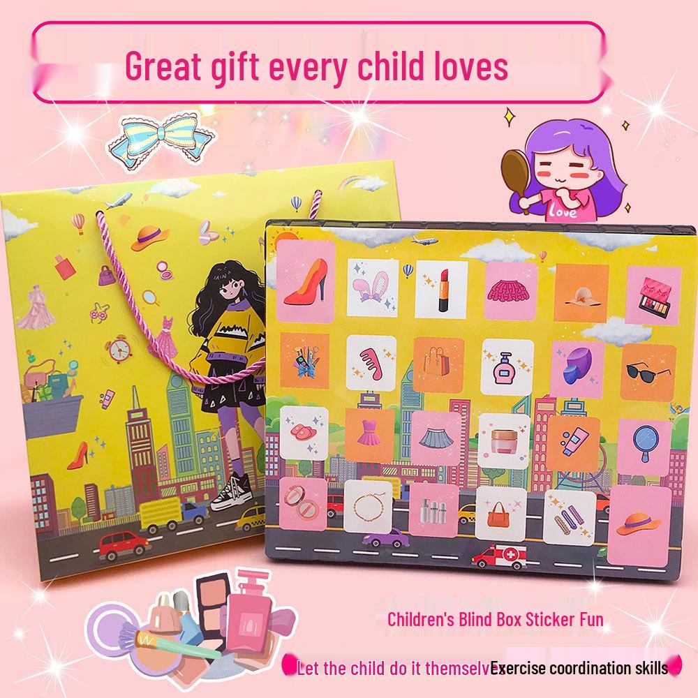 24-Grid DIY Beaded Bracelet Kit for Kids - Princess Fun Gift Set with Blind Box Stickers
24-Grid DIY Beaded Bracelet Kit for Kids - Princess Fun Gift Set with Blind Box Stickers