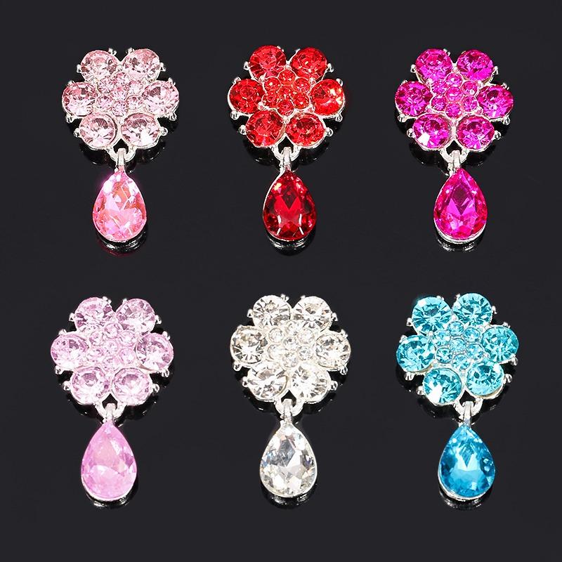 Engood 50Pcs Rhinestone Buckles Plum Flower Drop Pendant Sewing Trim & Embellishments Craft Buttons DIY Hair Accessories Wedding
Engood 50Pcs Rhinestone Buckles Plum Flower Drop Pendant Sewing Trim & Embellishments Craft Buttons DIY Hair Accessories Wedding