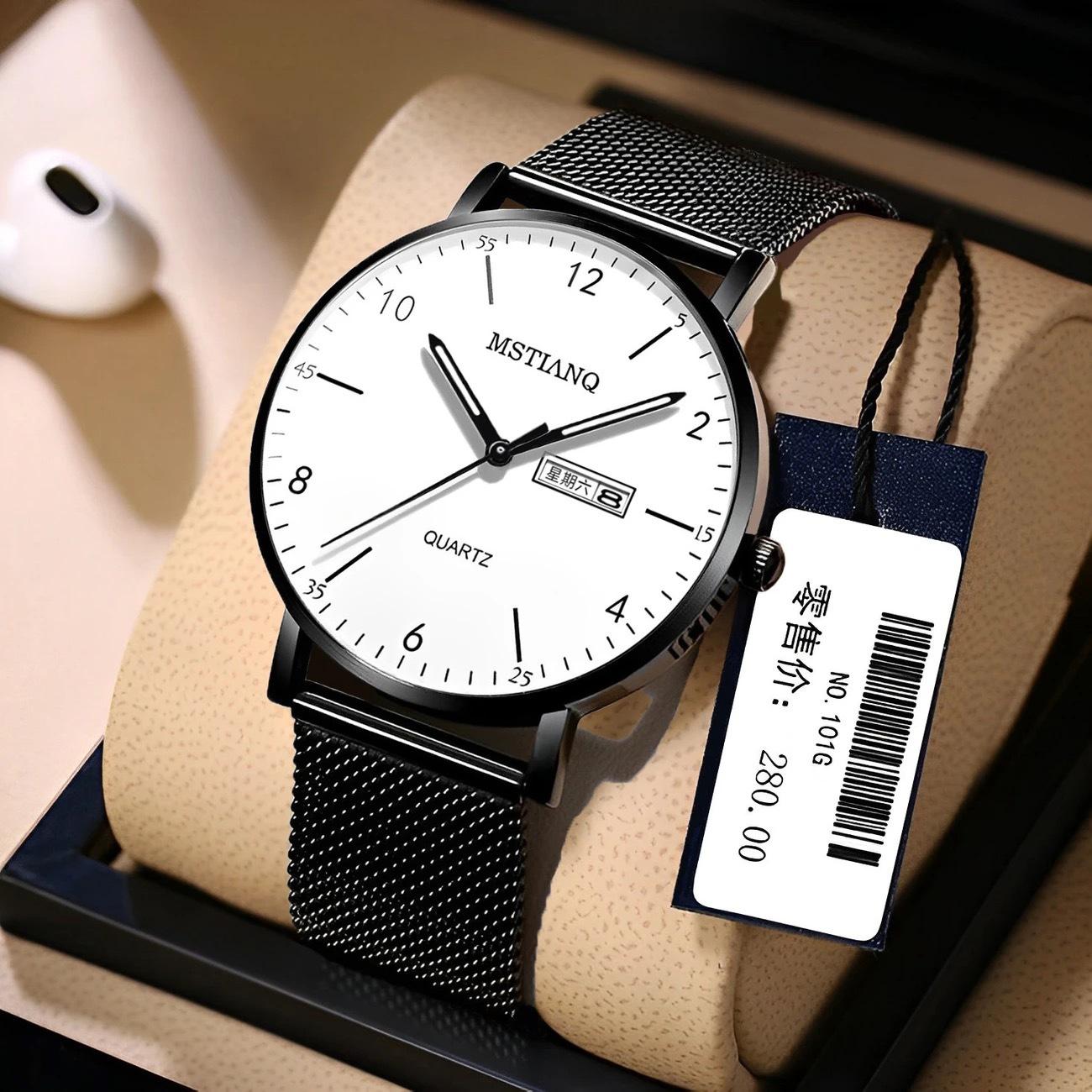 Fashion Men S Watch Ultra-Thin Calendar Non-Mechanical Quartz Watch Business Style High-End Handsome Watch Men
Fashion Men S Watch Ultra-Thin Calendar Non-Mechanical Quartz Watch Business Style High-End Handsome Watch Men