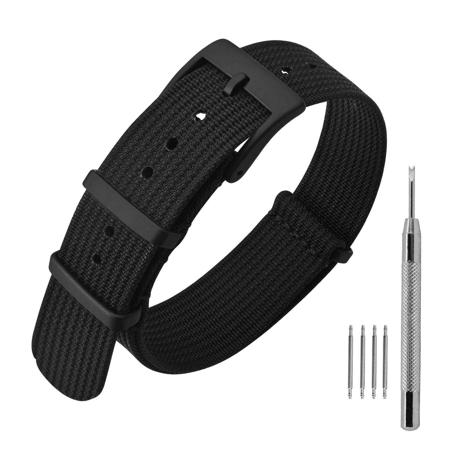 ANNEFIT Belt, Nylon Watch Band, Military Watch Replacement Band, 24 mm, Nylon 24 mm
ANNEFIT Belt, Nylon Watch Band, Military Watch Replacement Band, 24 mm, Nylon 24 mm