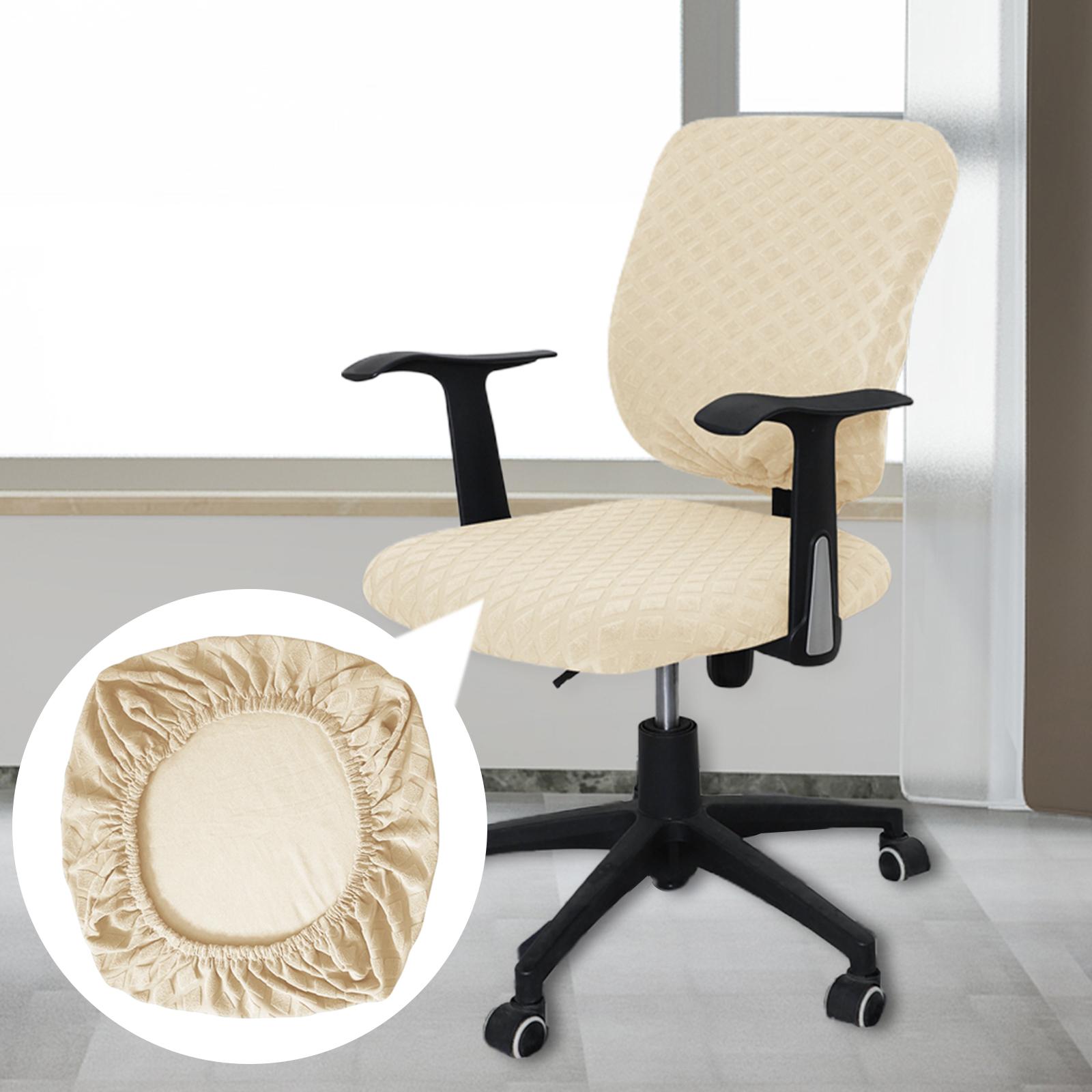Elastic Office Chair cover Chair Slipcovers for Home Desk Office Hotel бежевий
Elastic Office Chair cover Chair Slipcovers for Home Desk Office Hotel бежевий