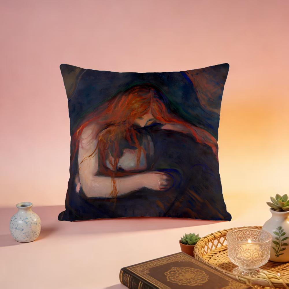 Trending EEdvard Munchied Cushion Cover Premium SkinFriendly Pillow Case MultiPurpose for Home Office Travel 30X30cm
Trending EEdvard Munchied Cushion Cover Premium SkinFriendly Pillow Case MultiPurpose for Home Office Travel 30X30cm