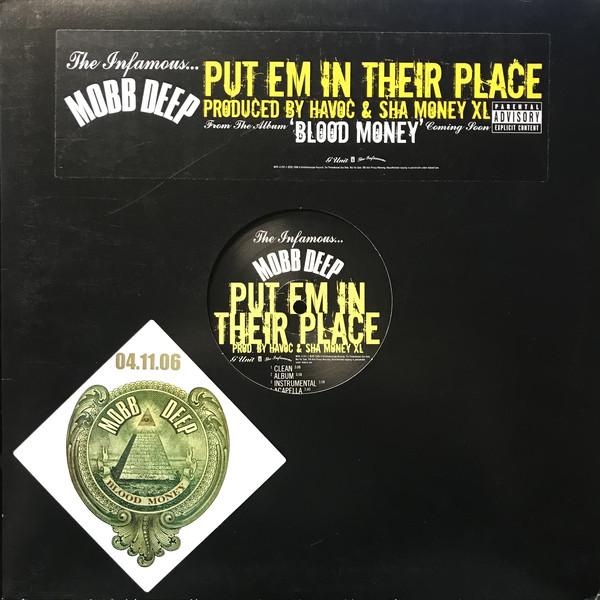 12inch Record MOBB DEEP Put Em In Their Place INTR117071 Interscope Reco 2006 US Rap HipHopRB Used
12inch Record MOBB DEEP Put Em In Their Place INTR117071 Interscope Reco 2006 US Rap HipHopRB Used