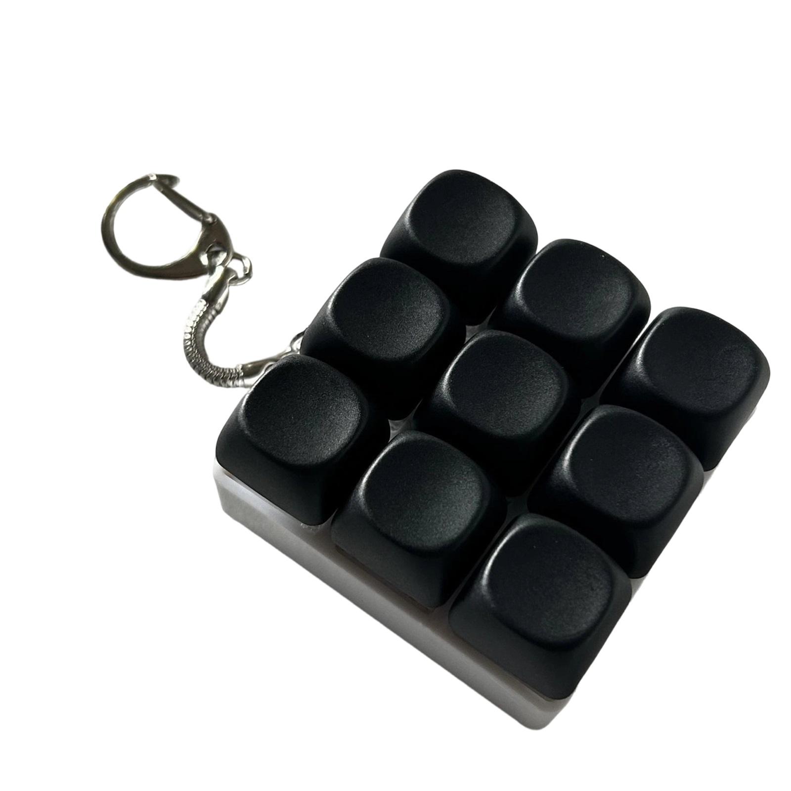 Mechanical Keyboard Toy Sensory Fidget Toy Keychain Stress Relief Desktop Accessory Gift for Adults and Kids with Tactile Click Feedback One Size чорний
Mechanical Keyboard Toy Sensory Fidget Toy Keychain Stress Relief Desktop Accessory Gift for Adults and Kids with Tactile Click Feedback One Size чорний