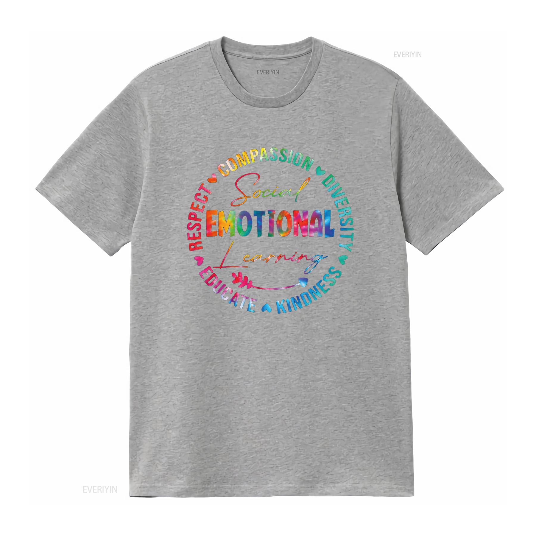 Social EMOTIONAL Learning T Shirt vintage Washed Soft Stylish Top For Everyday Wear graphic Unisex Slightly Comfortable S
Social EMOTIONAL Learning T Shirt vintage Washed Soft Stylish Top For Everyday Wear graphic Unisex Slightly Comfortable S