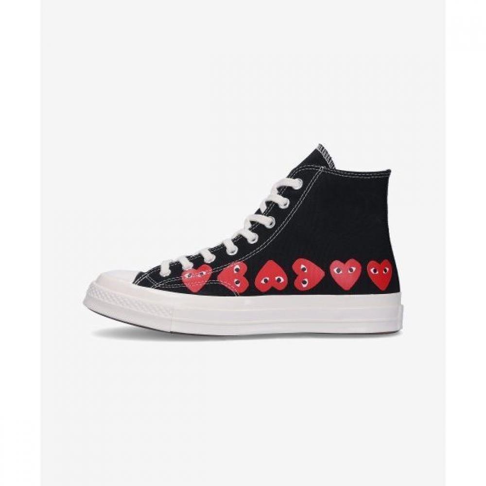 Comme Des Garcons Высокие кеды Comme Des Garcons Play X Converse Converse Chuck 70 с разноцветными сердечками 12
Comme Des Garcons Высокие кеды Comme Des Garcons Play X Converse Converse Chuck 70 с разноцветными сердечками 12
