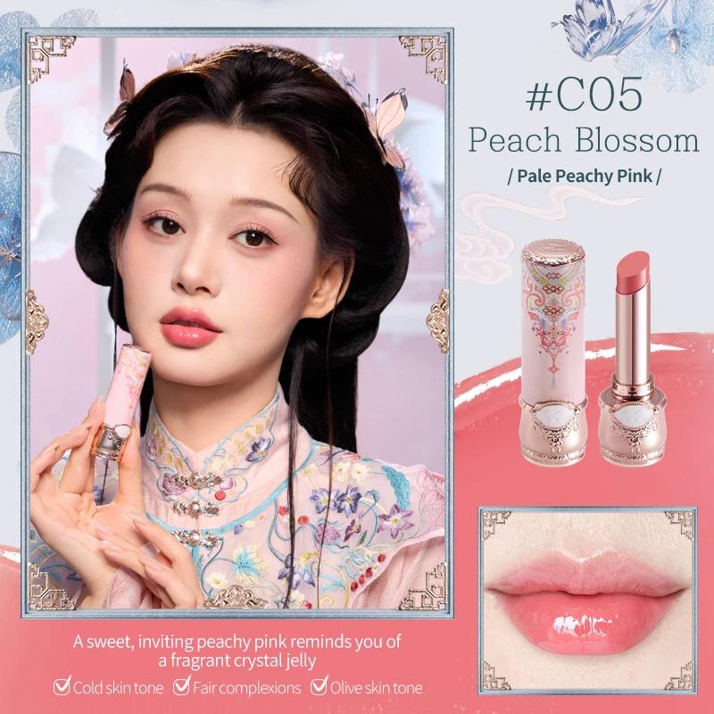 Flower Knows Butterfly Cloud Collar Collection Glossy Lipstick High shine hydrating non-greasy 3.5g C05 Peach Blossom
Flower Knows Butterfly Cloud Collar Collection Glossy Lipstick High shine hydrating non-greasy 3.5g C05 Peach Blossom