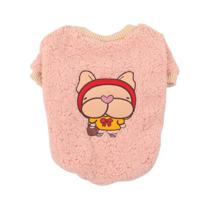 IBEANS autumn and winter fleece thickened sweater dog clothes pet embroidered two-legged clothes French fight Shiba Inu warm base XXL рожевий
IBEANS autumn and winter fleece thickened sweater dog clothes pet embroidered two-legged clothes French fight Shiba Inu warm base XXL рожевий
