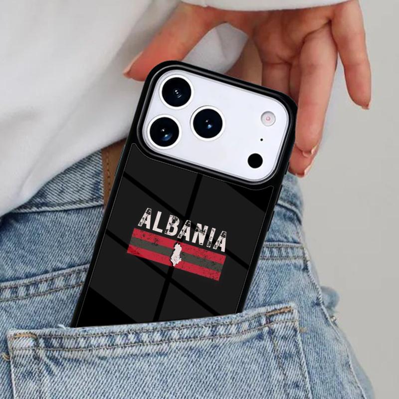 Albania Flag Protective Phone Case for iPhone 16e 15 14 13 12 17 Pro Max Plus Air 17pro Cover Coque iPhone Air
Albania Flag Protective Phone Case for iPhone 16e 15 14 13 12 17 Pro Max Plus Air 17pro Cover Coque iPhone Air