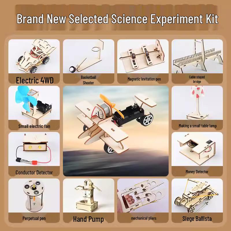 DIY Science Kit for Elementary Students: Handmade Physics Inventions and Teaching Aids
DIY Science Kit for Elementary Students: Handmade Physics Inventions and Teaching Aids