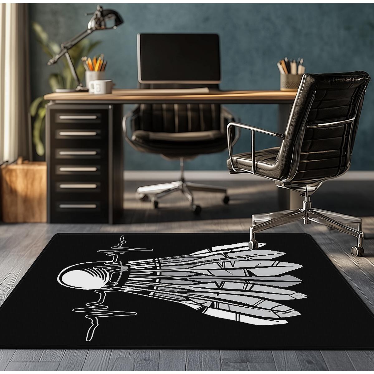 Black badminton shuttlecock design crystal velvet carpet gaming room decor rug modern minimalist style office floormatsporttheme 60x90cm
Black badminton shuttlecock design crystal velvet carpet gaming room decor rug modern minimalist style office floormatsporttheme 60x90cm