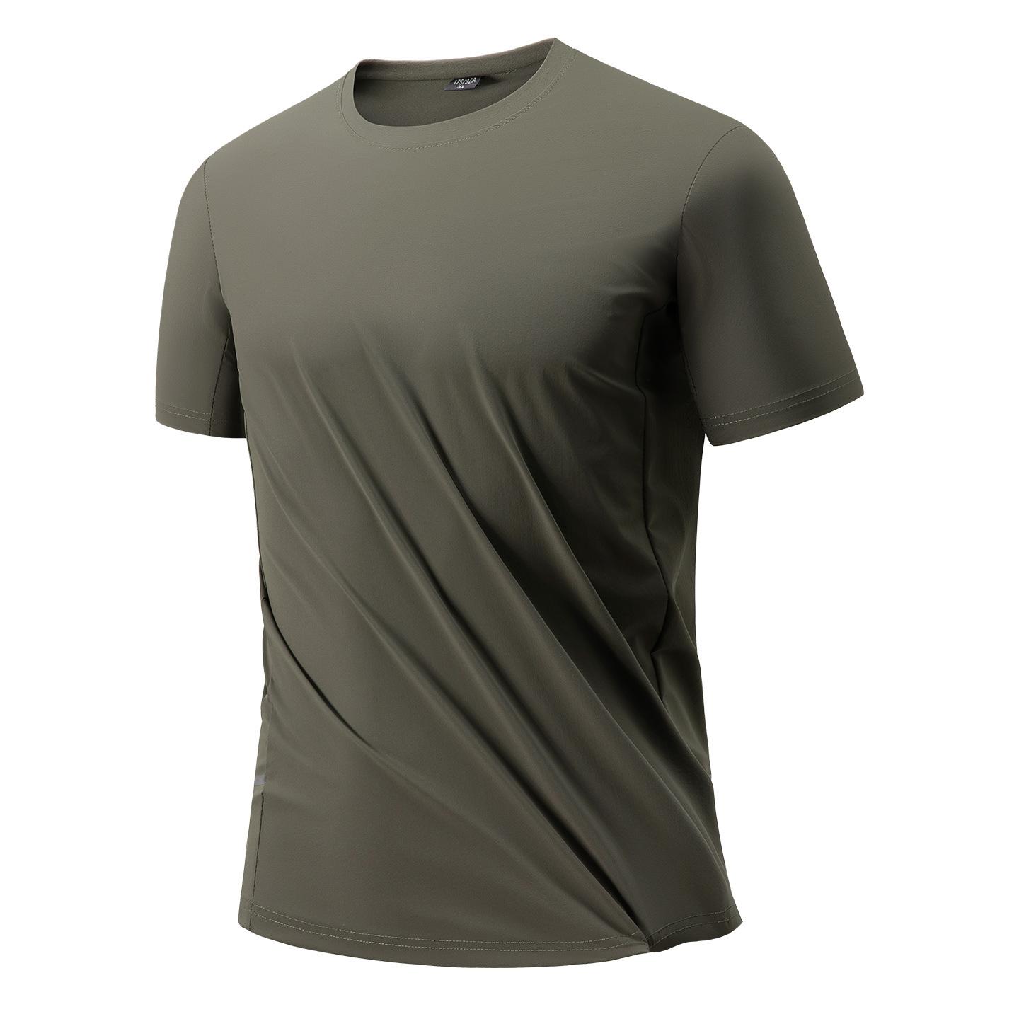 Factory Round-Neck Short-Sleeve T-Shirt For Men, Summer Breathable Loose Base Layer, Ice-Silk Quick-Drying Casual T-Shirt Top 2XL армия зеленый
Factory Round-Neck Short-Sleeve T-Shirt For Men, Summer Breathable Loose Base Layer, Ice-Silk Quick-Drying Casual T-Shirt Top 2XL армия зеленый