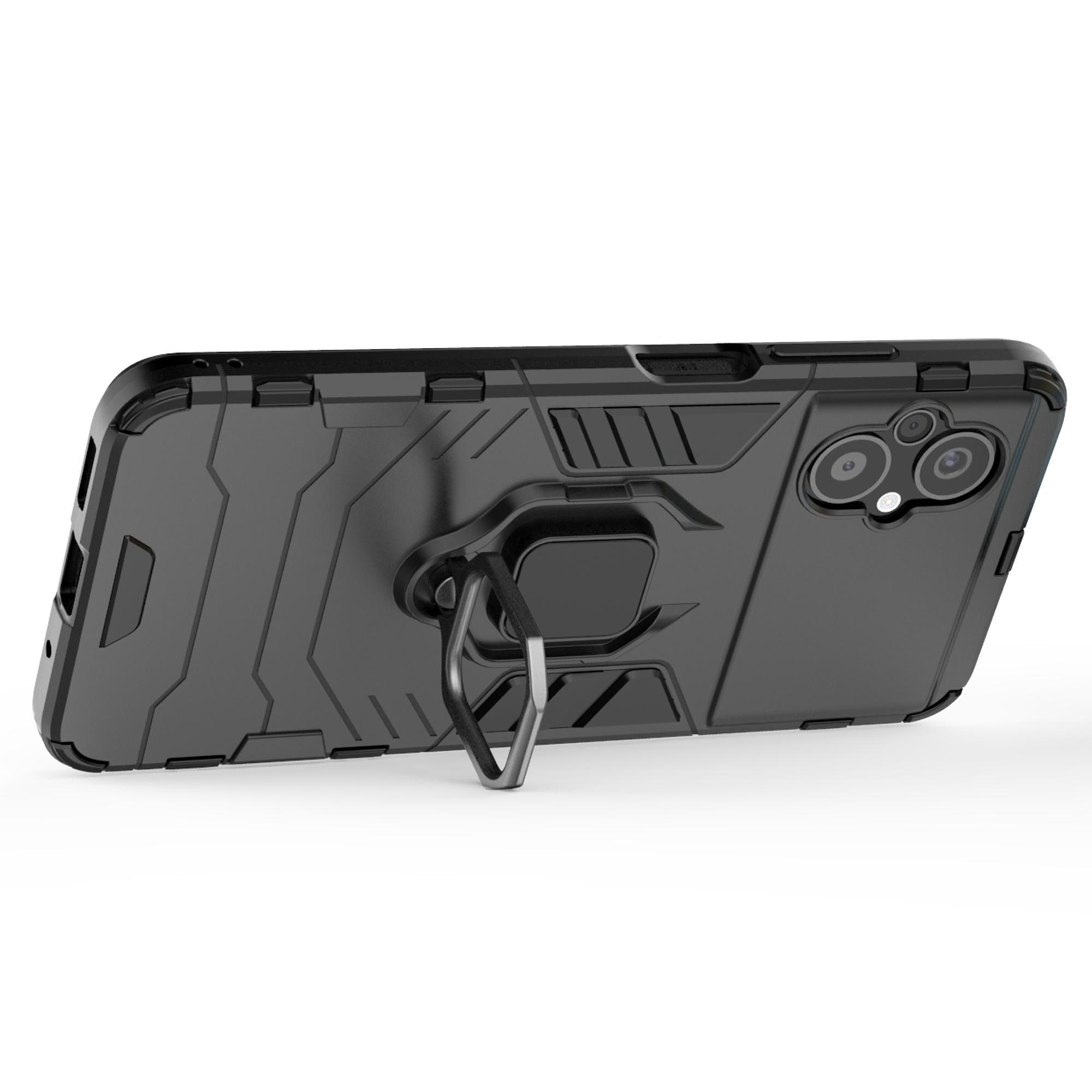 For Xiaomi Poco M5 4G Anti-drop Phone Case Ring Holder Kickstand Hard PC Soft TPU Smartphone Cover Black
For Xiaomi Poco M5 4G Anti-drop Phone Case Ring Holder Kickstand Hard PC Soft TPU Smartphone Cover Black
