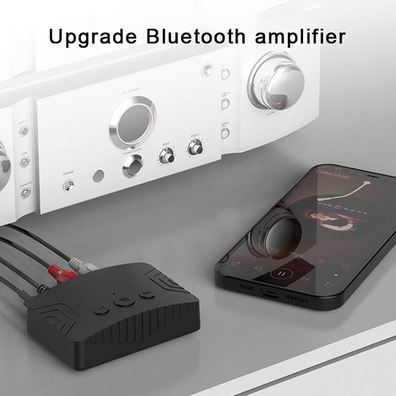 Bluetooth 5.3 Audio Receiver 3.5Mm Aux Rca Usb U-Disk Stereo Music Wireless Audio Adapter For Pc Tv Car Kit Speaker Amplifier
Bluetooth 5.3 Audio Receiver 3.5Mm Aux Rca Usb U-Disk Stereo Music Wireless Audio Adapter For Pc Tv Car Kit Speaker Amplifier