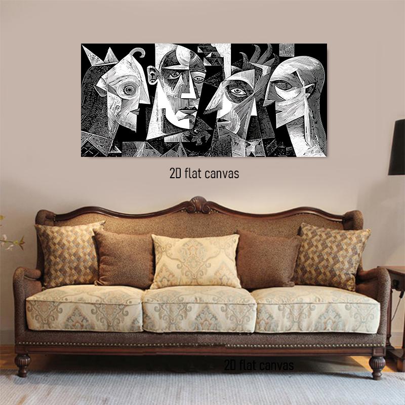 1pcs Modern Abstract Geometric Figure Decoration Painting Black and White Cubism Canvas Hanging Painting Living Room Entrance St (as the picture,50x100cm No Frame)
1pcs Modern Abstract Geometric Figure Decoration Painting Black and White Cubism Canvas Hanging Painting Living Room Entrance St (as the picture,50x100cm No Frame)