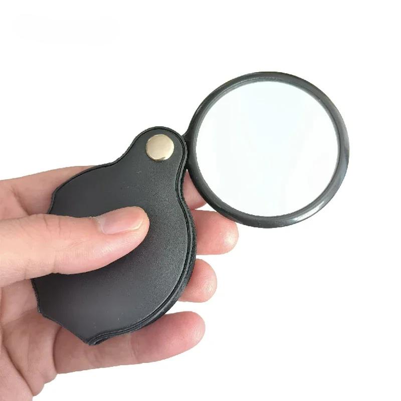 10X professional folding magnifying glass & portable microscope, compact inspection tool with durable swivel case чорний
10X professional folding magnifying glass & portable microscope, compact inspection tool with durable swivel case чорний