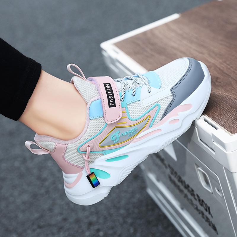Girls explosive leather waterproof and comfortable colorful running shoes medium and large children s students girls sports shoes 31 inner length 19.7
Girls explosive leather waterproof and comfortable colorful running shoes medium and large children s students girls sports shoes 31 inner length 19.7