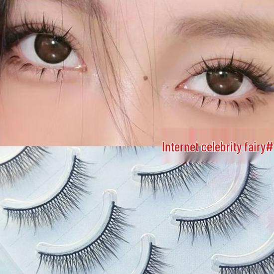 Yue Jiao Niang Natural Nude Fairy False Eyelashes - Japanese Little Devil Barbie Style for Beginners
Yue Jiao Niang Natural Nude Fairy False Eyelashes - Japanese Little Devil Barbie Style for Beginners