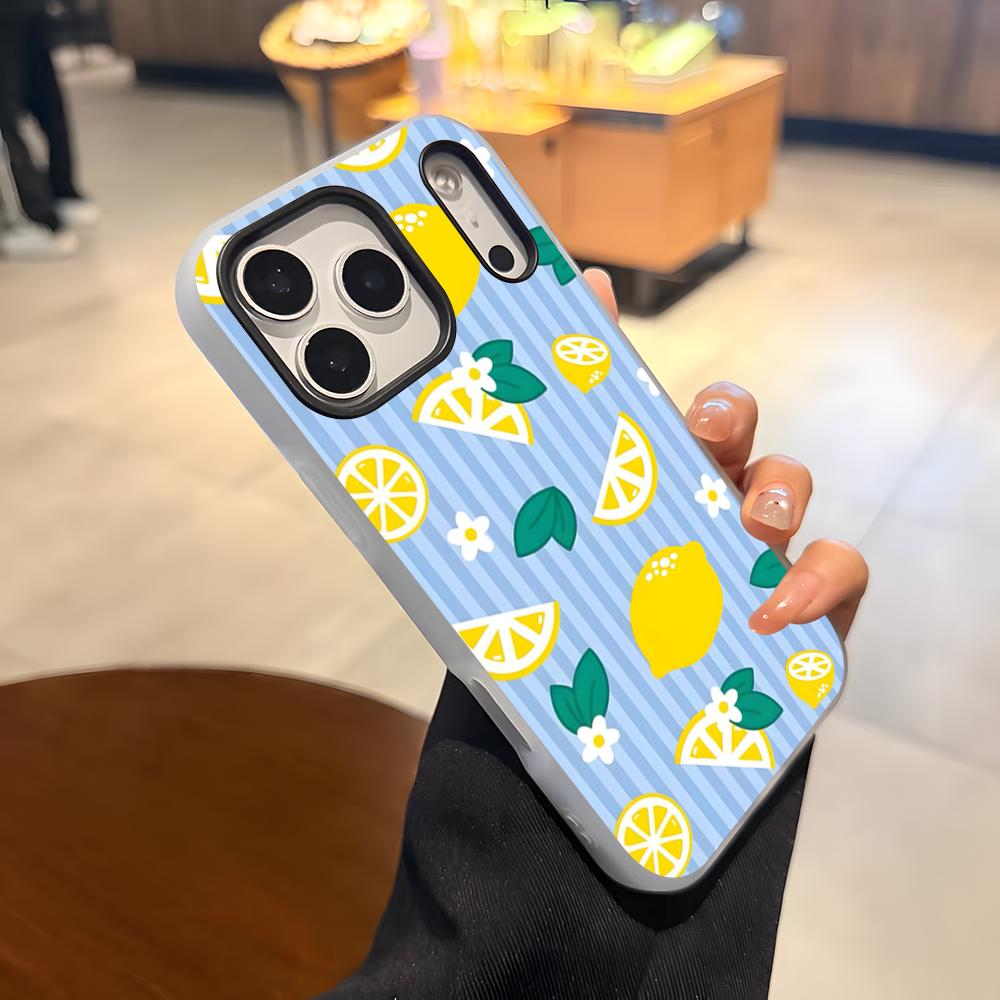 Fruit Lemon Phone Case For IPhone 17 Air 16 E 15 14 Plus 13 12 11 Pro Max Jelly 2 In 1 Protective Case iPhone 15 Pro Max
Fruit Lemon Phone Case For IPhone 17 Air 16 E 15 14 Plus 13 12 11 Pro Max Jelly 2 In 1 Protective Case iPhone 15 Pro Max