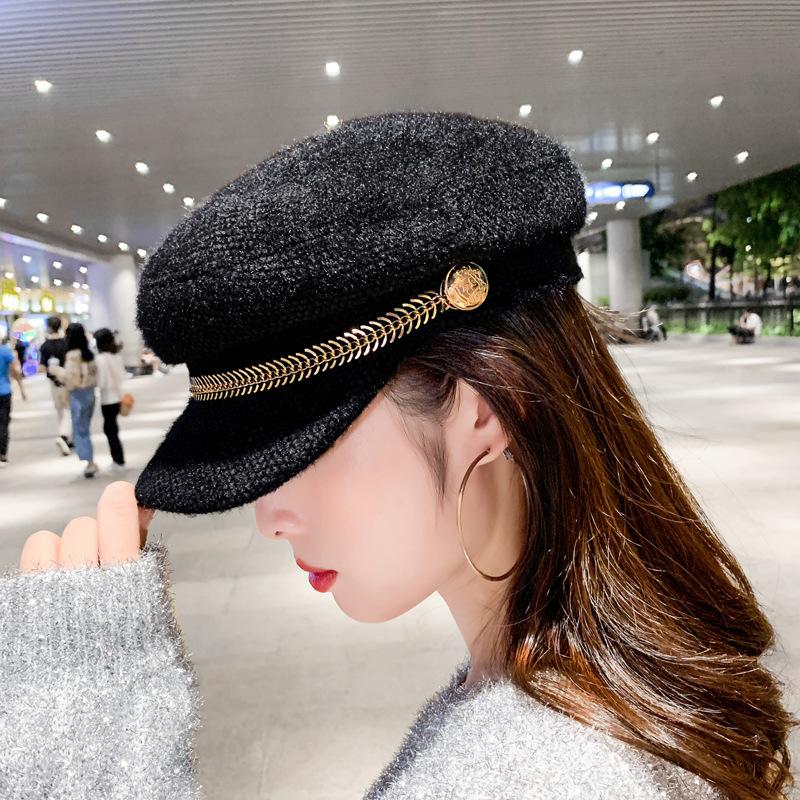 Beret tide autumn winter Internet celebrity hat Navy hat versatile octagonal hat fashion cap Adjustable
Beret tide autumn winter Internet celebrity hat Navy hat versatile octagonal hat fashion cap Adjustable
