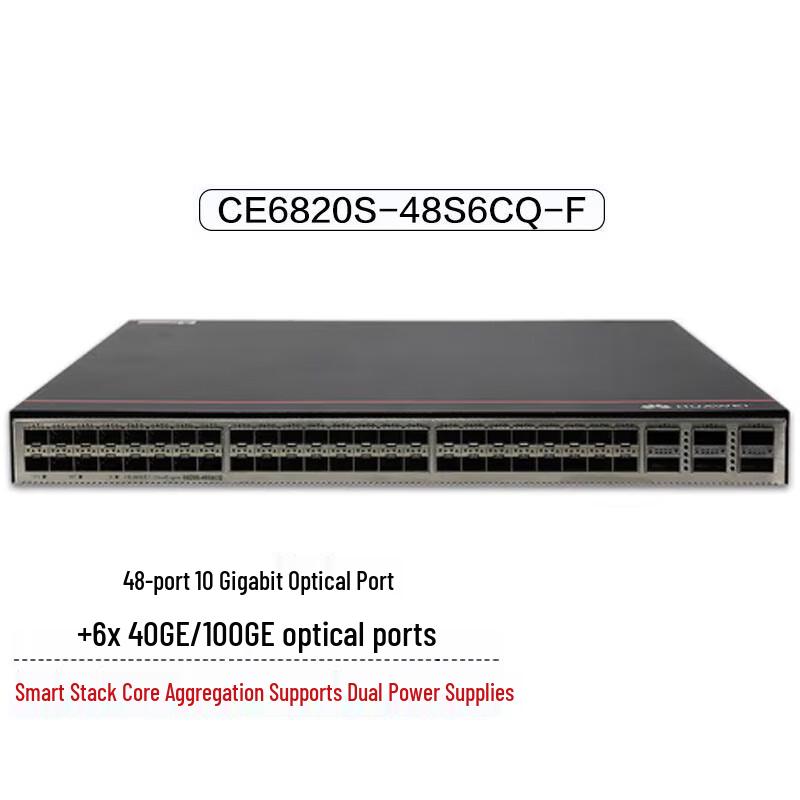 Huawei CE6820S-48S6CQ-F Data Center Switch
Huawei CE6820S-48S6CQ-F Data Center Switch