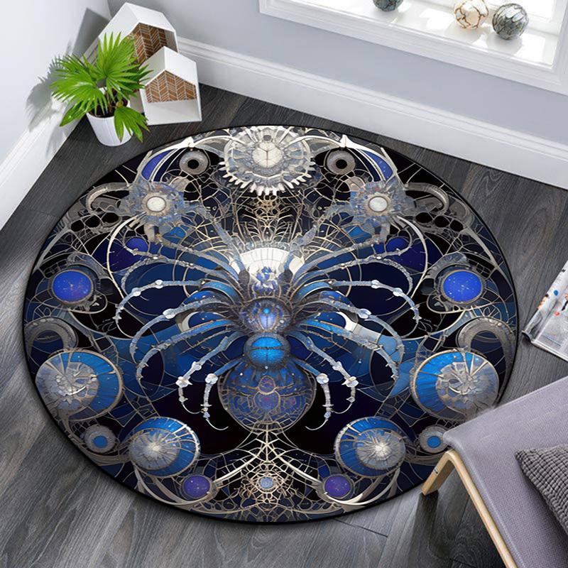 Spider Round Area Rug,Carpet Rug for Living Room Bedroom Sofa Playroom Decor,Non-slip Floor Mat 80cmx80cm
Spider Round Area Rug,Carpet Rug for Living Room Bedroom Sofa Playroom Decor,Non-slip Floor Mat 80cmx80cm