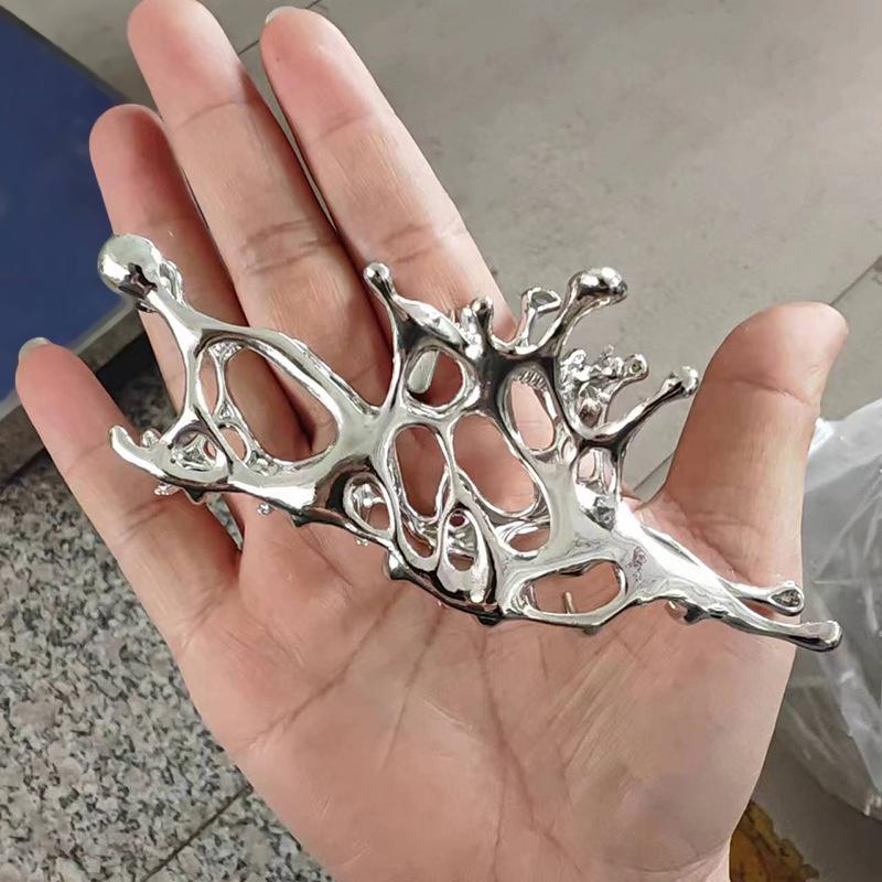 Liquid Metal Oversized Hairpin Unique Shark Versatile Women S Large Metallic Silver Shark Hairpin Girls Hair Accessories
Liquid Metal Oversized Hairpin Unique Shark Versatile Women S Large Metallic Silver Shark Hairpin Girls Hair Accessories
