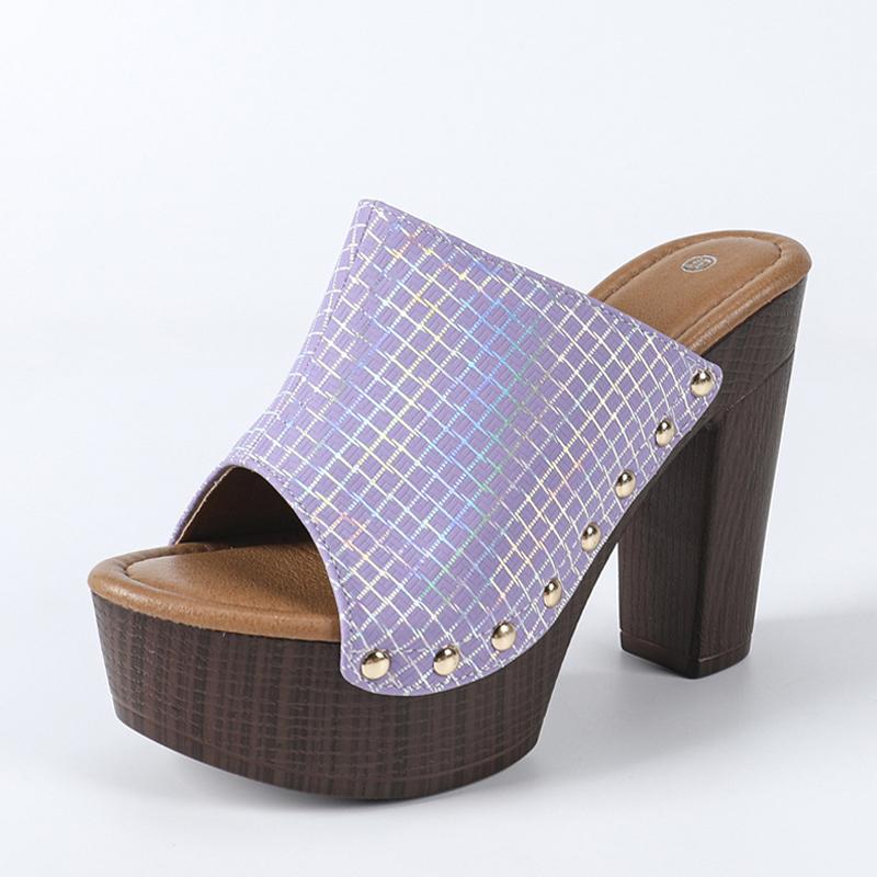 Модные Liyke Панк Стиль Массивные Шлепанцы на Платформе Женские Металлические Заклепки Кожа Летние С Открытым Носком На Толстом Высоком Каблуке Обувь Сандалии Размер 36-43 36 фиолетовый
Модные Liyke Панк Стиль Массивные Шлепанцы на Платформе Женские Металлические Заклепки Кожа Летние С Открытым Носком На Толстом Высоком Каблуке Обувь Сандалии Размер 36-43 36 фиолетовый