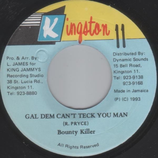7inch Record BOUNTY KILLER - Gal Dem Can t Teck You Man NONE Kingston 11 1993 Jamaica Reggae, Ska & Dub Used
7inch Record BOUNTY KILLER - Gal Dem Can t Teck You Man NONE Kingston 11 1993 Jamaica Reggae, Ska & Dub Used