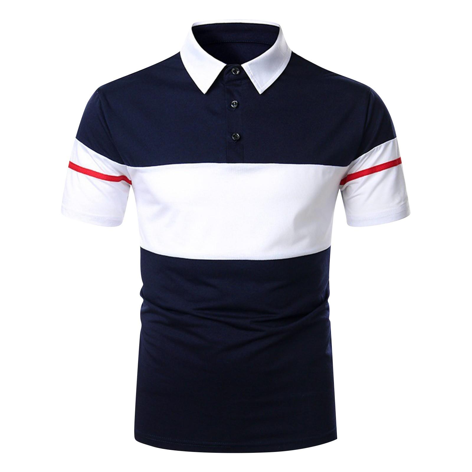 Мужская модная лоскутная рубашка с короткими рукавами для новых летних видов спорта XXL тёмно-синий
Мужская модная лоскутная рубашка с короткими рукавами для новых летних видов спорта XXL тёмно-синий