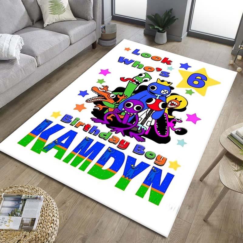 Horror Game R-Rainbow Friends Cartoon Килимок, килимок для дому, вітальні, спальні, дивана, килимок, дитячий нековзний килимок 40cm x 60cm
Horror Game R-Rainbow Friends Cartoon Килимок, килимок для дому, вітальні, спальні, дивана, килимок, дитячий нековзний килимок 40cm x 60cm