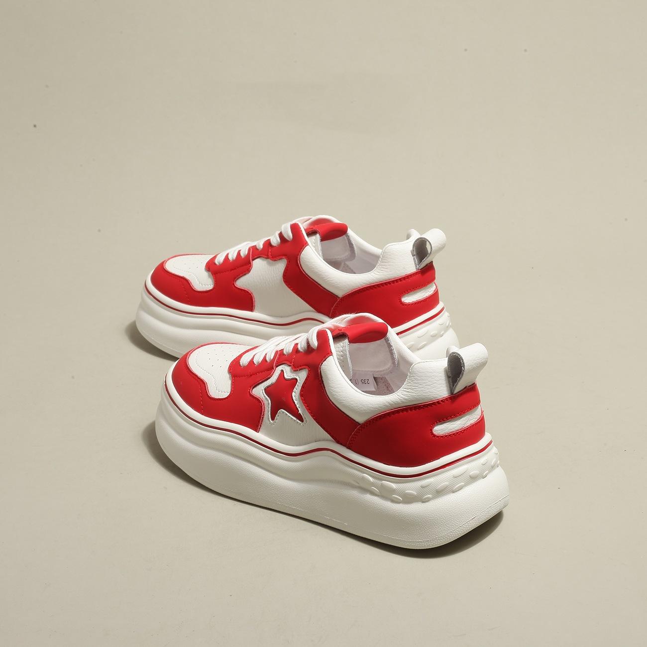 Аутентичные белые туфли на толстой подошве, женские весенне-осенние новые универсальные повседневные спортивные туфли одинакового цвета 36
Аутентичные белые туфли на толстой подошве, женские весенне-осенние новые универсальные повседневные спортивные туфли одинакового цвета 36