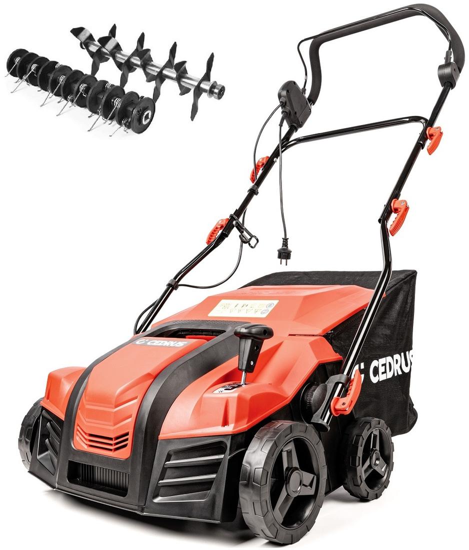 Cedrus We40 Скарифікатор газону Areator 2в1 Аератор + 2 ролики 2000 Вт / 40 см Cedwe40 - Ewimax -
Cedrus We40 Скарифікатор газону Areator 2в1 Аератор + 2 ролики 2000 Вт / 40 см Cedwe40 - Ewimax -