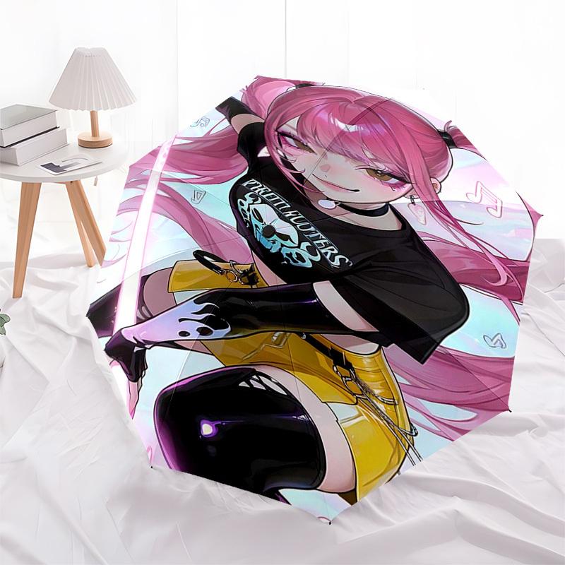1pc Romantic Anime Couple Design Automatic Opening Closing Umbrella with Foldable Design, 8-Bone Iron Frame, Outdoor Use, Perfect Gift for Fans, Trave
1pc Romantic Anime Couple Design Automatic Opening Closing Umbrella with Foldable Design, 8-Bone Iron Frame, Outdoor Use, Perfect Gift for Fans, Trave