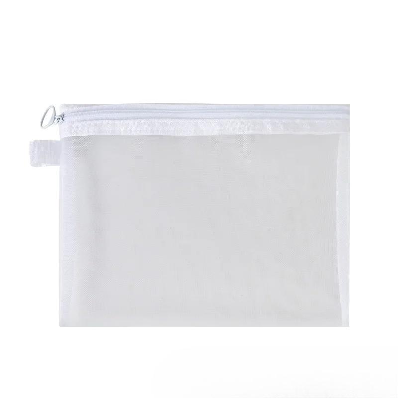 Nylon Mesh Cosmetic Bag Portable Travel Toiletry Organizer Makeup Bags Multifunctional Women Lipstick Key Coin Purse Pouch S 13X10cm білий
Nylon Mesh Cosmetic Bag Portable Travel Toiletry Organizer Makeup Bags Multifunctional Women Lipstick Key Coin Purse Pouch S 13X10cm білий