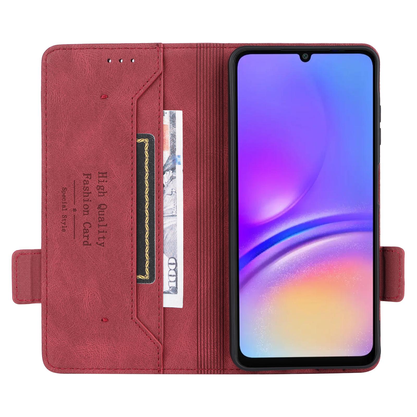 For Samsung Galaxy A06 5G Case Leather Wallet Flip Phone Cover with Hardware Decor Coffee
For Samsung Galaxy A06 5G Case Leather Wallet Flip Phone Cover with Hardware Decor Coffee