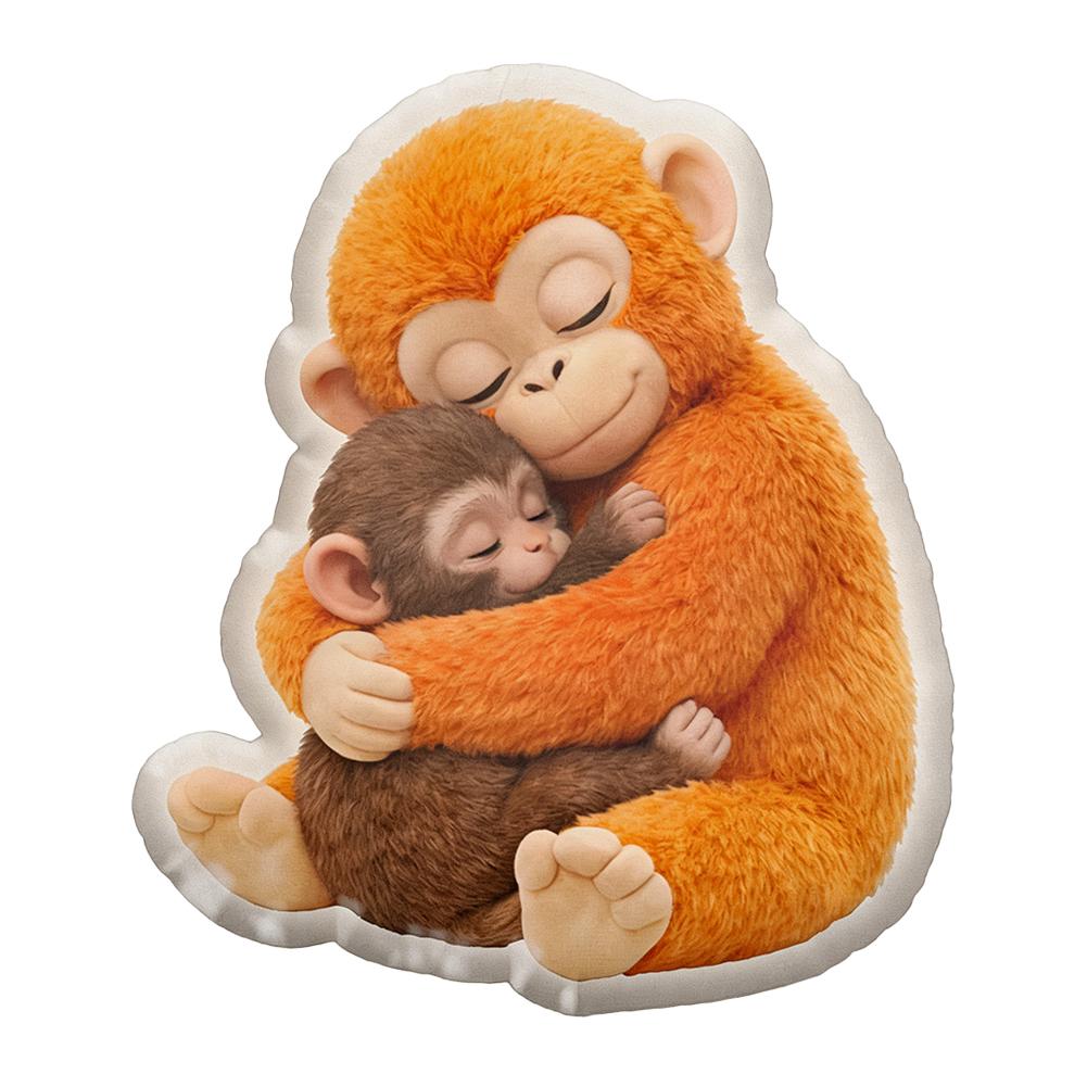 Custom Mother Monkey & Baby Monkey Shaped Pillow - Personalized Photo Pillow for Mother’s Day Soft Smooth Cotton
Custom Mother Monkey & Baby Monkey Shaped Pillow - Personalized Photo Pillow for Mother’s Day Soft Smooth Cotton