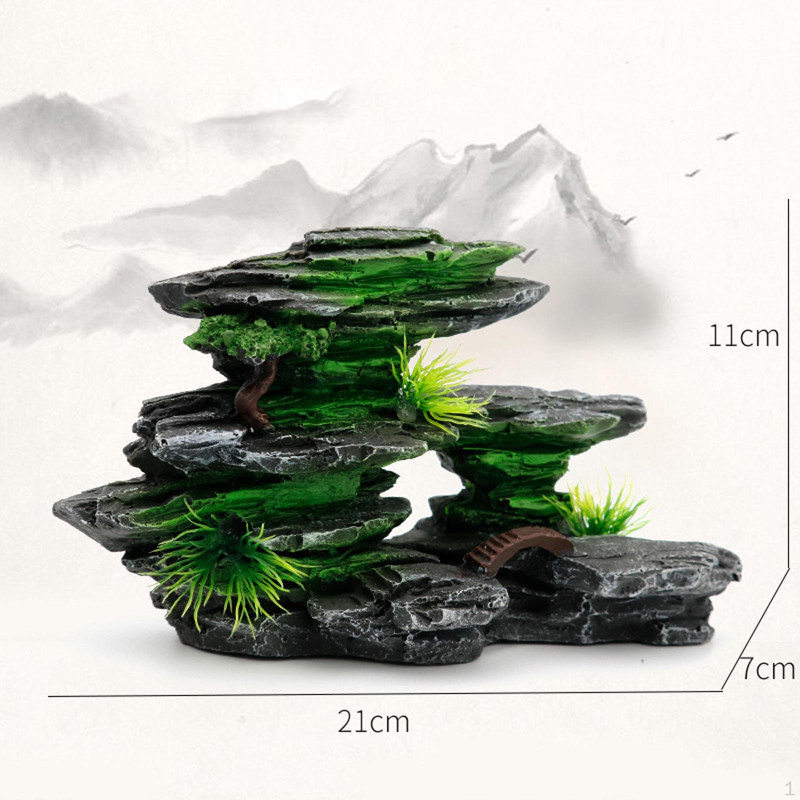 Aquarium Decoration Rockery Artificial Mountain View Stone Ornament Figurine Multifunctional Fish
Aquarium Decoration Rockery Artificial Mountain View Stone Ornament Figurine Multifunctional Fish