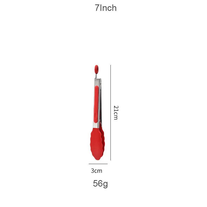 9 and 12 Inch Silicone Head Stainless Steel Bread and Salad Tongs Set Classic Novel Design for Everyday Dining for Restaurants
9 and 12 Inch Silicone Head Stainless Steel Bread and Salad Tongs Set Classic Novel Design for Everyday Dining for Restaurants