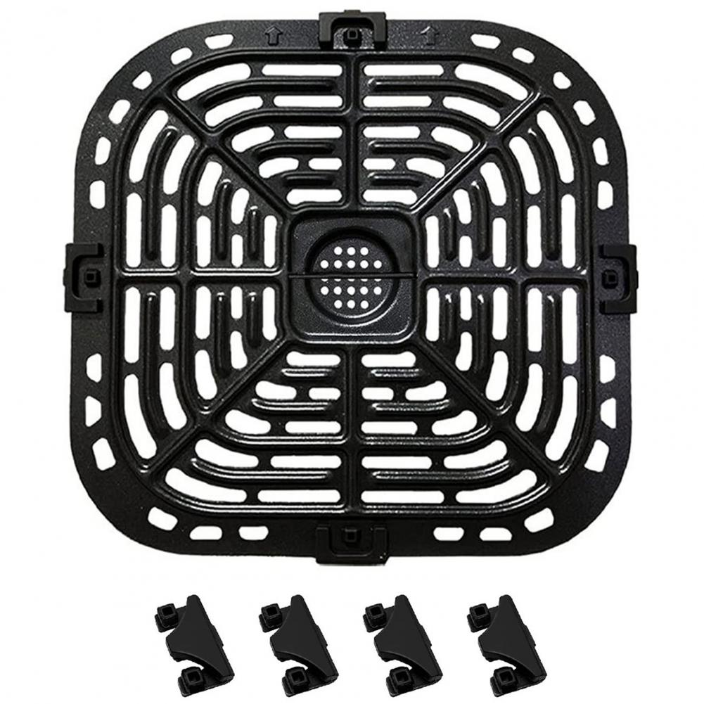 1 Set 23*24cm Grill Plate Air Fryer Replacement Parts Non-stick Fryer Grill Pan Removable For Instant Vortex 4qt Kitchen Supply чёрный
1 Set 23*24cm Grill Plate Air Fryer Replacement Parts Non-stick Fryer Grill Pan Removable For Instant Vortex 4qt Kitchen Supply чёрный