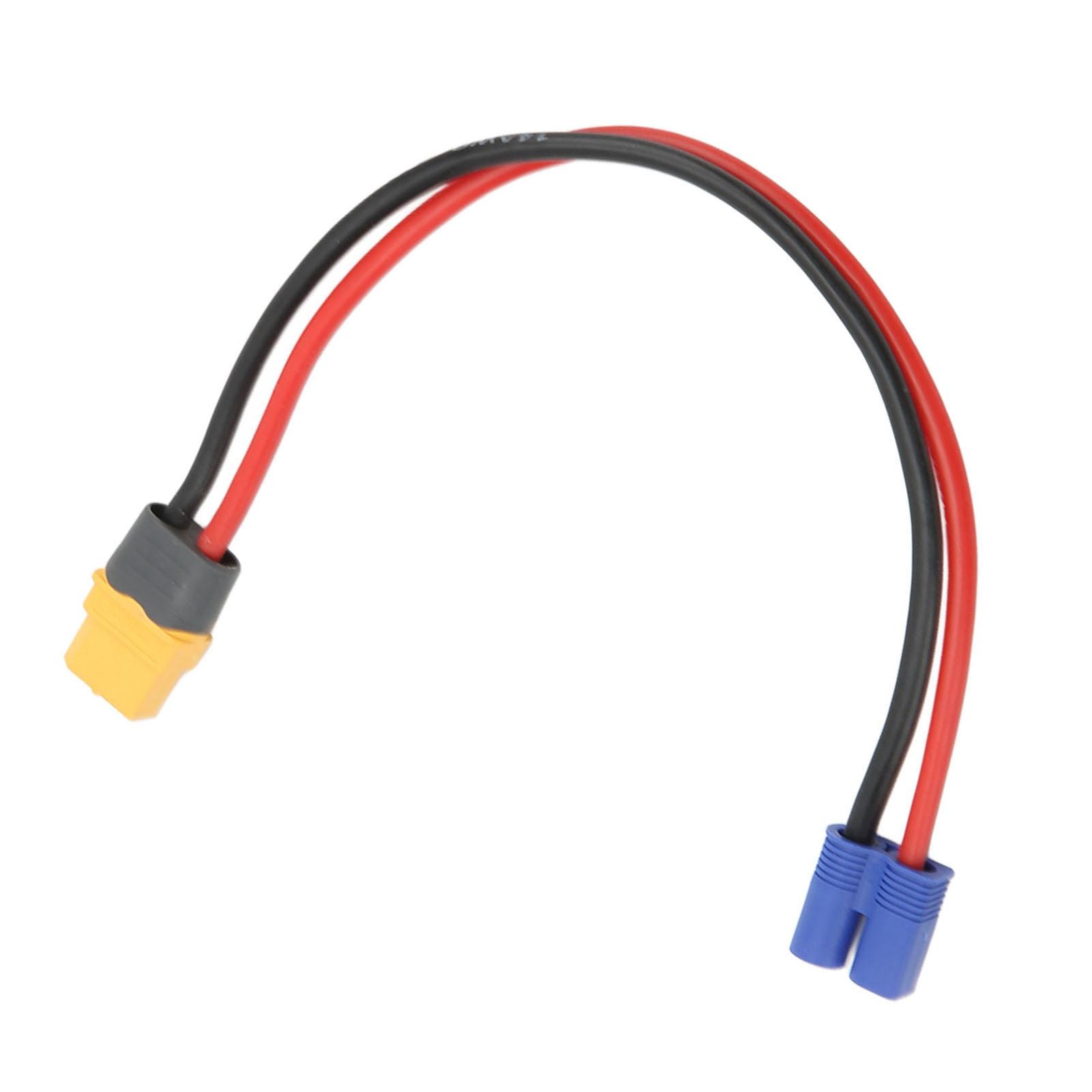 EC3 Male Cable Silicone Plastic Copper 14AWG Safe Shell Male EC3 to for XT60H F Female Cable for RC Car Boat Models
EC3 Male Cable Silicone Plastic Copper 14AWG Safe Shell Male EC3 to for XT60H F Female Cable for RC Car Boat Models