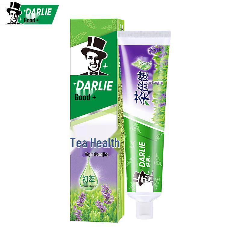 Darlie Tea Care Thyme Longjing Toothpaste 190g (1 Tube)
Darlie Tea Care Thyme Longjing Toothpaste 190g (1 Tube)