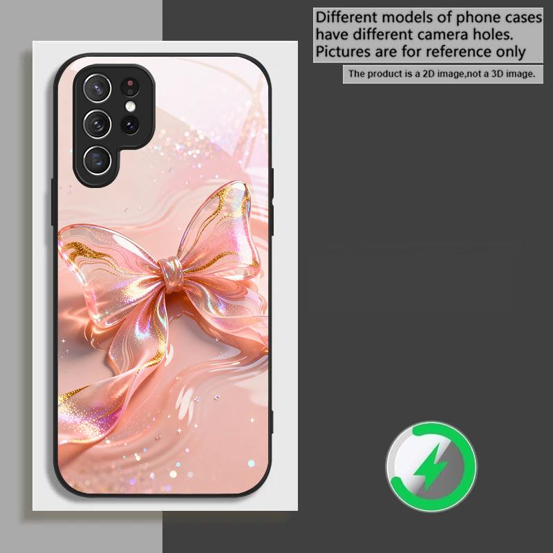 Transparent crystal bow suitable for Samsung Galaxy S26 Ultra S20 FE S21 S22+ 23 Plus 24 Ultra 25 Edge black Glass Phone Casee Galaxy S25 Edge
Transparent crystal bow suitable for Samsung Galaxy S26 Ultra S20 FE S21 S22+ 23 Plus 24 Ultra 25 Edge black Glass Phone Casee Galaxy S25 Edge