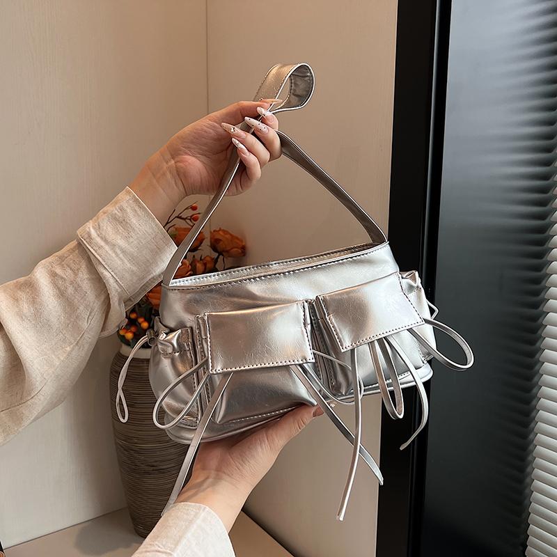 Жіноча повсякденна сумочка з бантом Сумочка для відпочинку під пахвами Шкіряна штучна дорожня сумочка під пахвами Дівчата на відкритому повітрі Щоденна сумка срібний
Жіноча повсякденна сумочка з бантом Сумочка для відпочинку під пахвами Шкіряна штучна дорожня сумочка під пахвами Дівчата на відкритому повітрі Щоденна сумка срібний